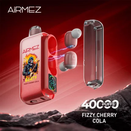 AIRMEZ XBEATS 40000 - Fizzy Cherry Cola