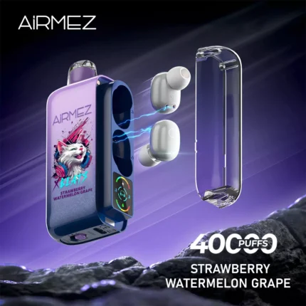 AIRMEZ XBEATS 40000 - Strawberry Watermelon Grape
