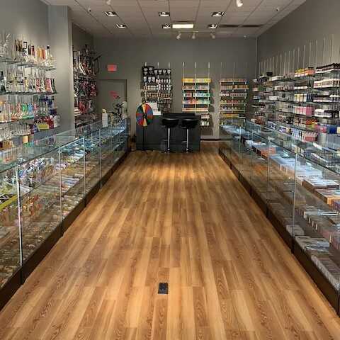 An assortment of disposable vape devices showcasing different brands and designs