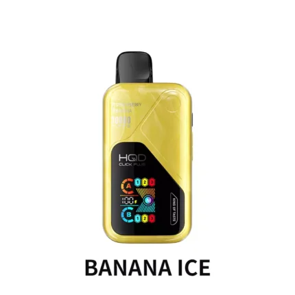 HQD CLICK PLUS 30000 - Banana Ice