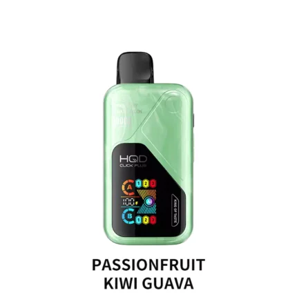 HQD CLICK PLUS 30000 - Passionfruit Kiwi Guava