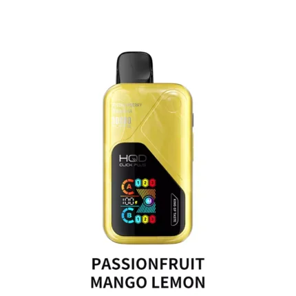 HQD CLICK PLUS 30000 - Passionfruit Mango Lemon