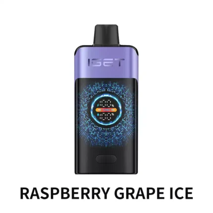 IGET ONE 12000 - Raspberry Grape Ice