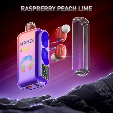 AIRMEZ XBEATS 40000 - Raspberry Peach Lime