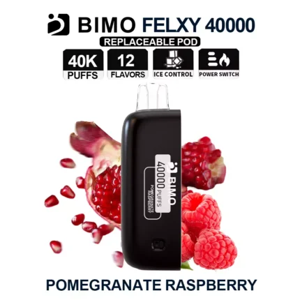 BIMO FELXY 40000 Pod - Pomegranate Raspberry
