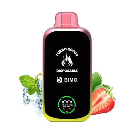 BIMO TURBO 20000 - Strawberry Ice