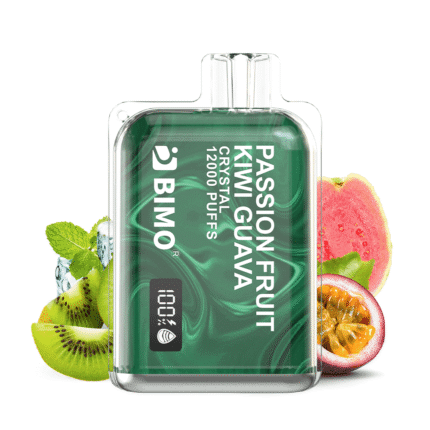 BIMO CRYSTAL 12000 - Passion Fruit Kiwi Guava