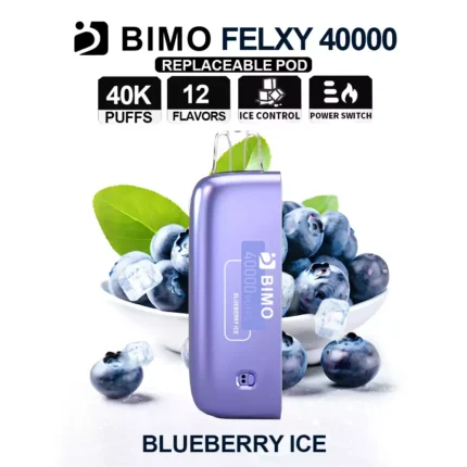 BIMO FELXY 40000 Pod - Blueberry Ice