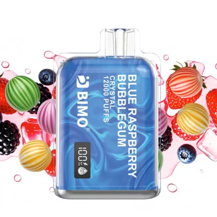 BIMO CRYSTAL 12000 - Blueberry Raspberry Bubblegum
