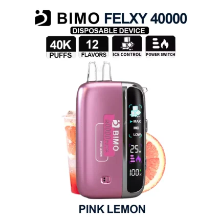 BIMO FELXY 40000 Kit - Pink Lemon