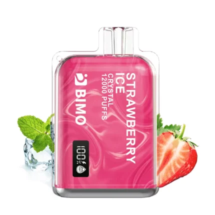 BIMO CRYSTAL 12000 - Strawberry Ice