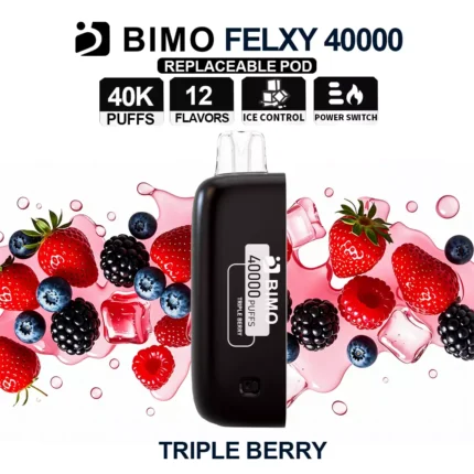 BIMO FELXY 40000 Pod - Triple Berry