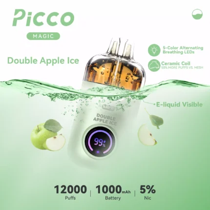 PICCO MAGIC 12000 - Double Apple Ice